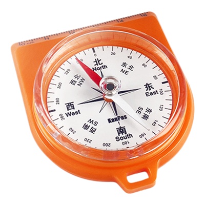 Kanpas学生学习专用刻度尺指南针