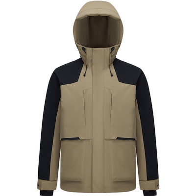 防风锁温羽绒服波司登