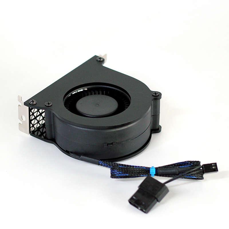 龙佑电脑机箱抽风散热器换气排风扇双PCI抽风风扇鼓风机涡轮风扇