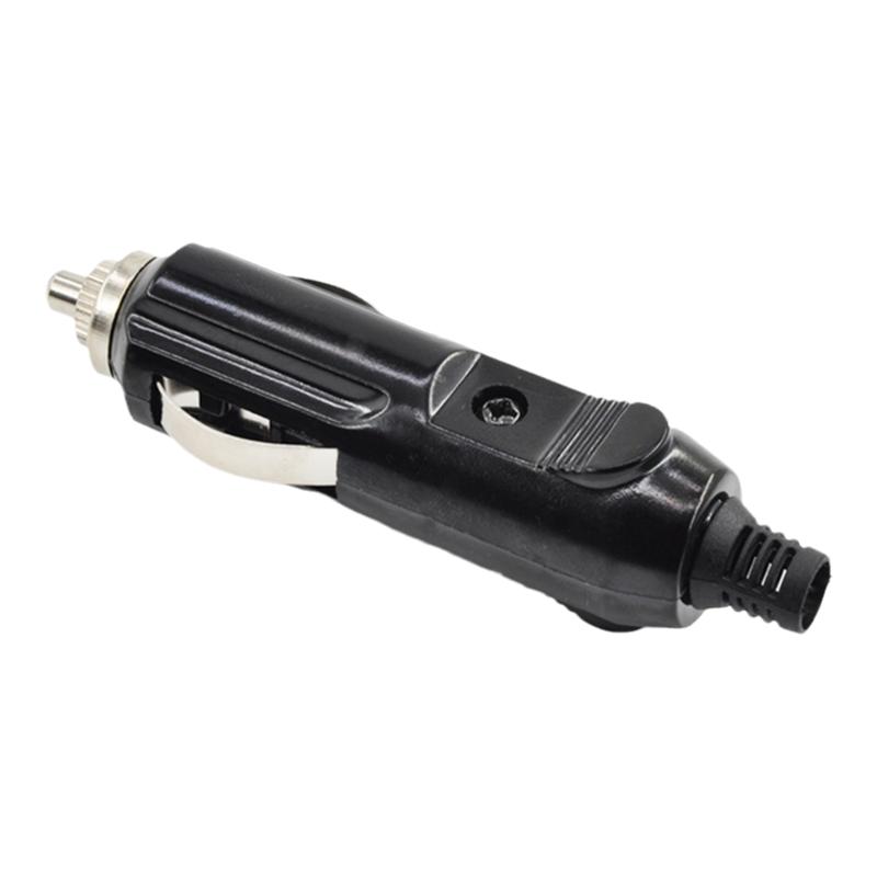 点烟器插头公头转换接车载取电点火配件大功率充气泵吸尘器12V24V