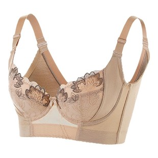 调整型文胸收副乳聚拢神器功能性诗意内衣女小胸侧收矫正胸罩薄款