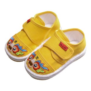 宝宝虎头鞋3岁儿童手工布鞋千层底2男童汉服鞋春秋季4女宝老虎鞋