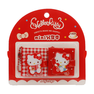 悦木凯蒂猫迷你小本子可爱豆豆本