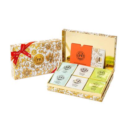 T9海上花韵礼盒玉兰甘露栀子仙露茉莉银针绿茶袋泡茶叶礼盒礼物