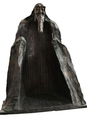 校园抽象派艺术文化玻璃钢仿铜