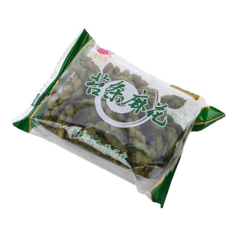老香斋苔条麻花500g海苔小麻花上海特产咸味传统糕点办公室小零食