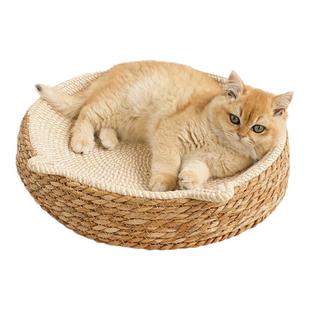 猫抓板猫窝一体耐磨不掉屑猫抓窝剑麻绳猫爪板猫咪蹭痒器四季通用