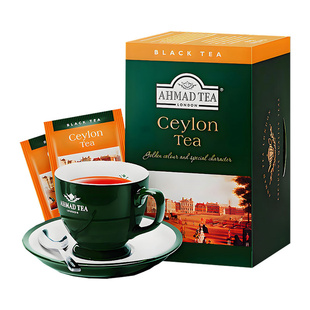 买3送1原装进口英国亚曼茶AHMADTEA锡兰红茶叶斯里兰卡英式袋泡茶
