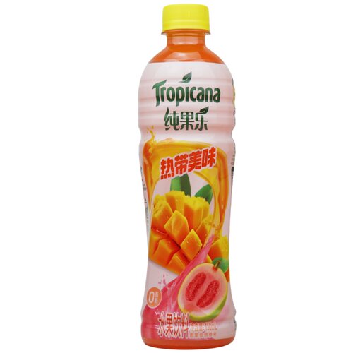 纯果乐水果饮料450ml百事康师傅热带美味蓝莓石榴蜜桃阳光橙柠檬0