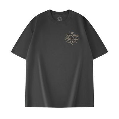 霞湖世家120支凉感圆领短袖t恤男