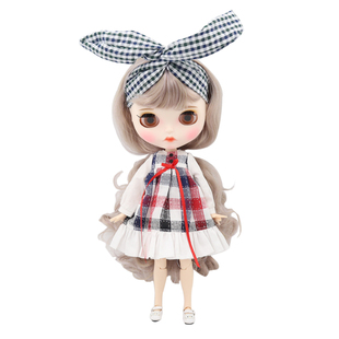 ICY DBS小布娃娃改妆改娃bjd关节可动女孩公主换装洋娃娃礼物