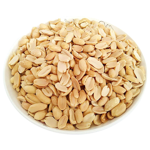 奶茶店烧仙草商用优质花生米仁烤熟原味无皮半粒真空装餐饮牛轧糖