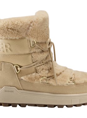 BOGNER博格纳26秋冬新品CHAMONIX S 10 C女士保暖冰爪防滑雪地靴