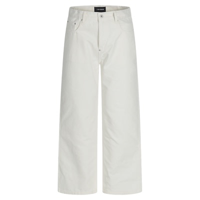 INKNOTS水洗直筒纯色牛仔裤