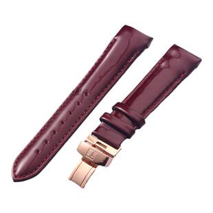 适用天梭女真皮表带库图T035真皮表带 T035210 T035207A 原装皮带