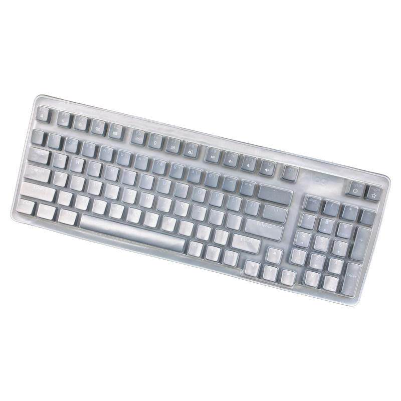 隆视键盘膜适用罗技K848机械键盘保护膜灵砚Logitech K868台式机电脑按键防尘罩凹凸垫硅胶套键位全覆盖配件