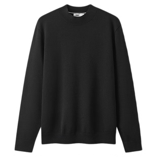 森柔|商场同款森马毛衫男冬发热抗静电半高领内搭2025新款针织衫