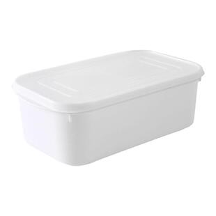 带刻度冰箱冷冻收纳盒冻肉分装保鲜盒一周备菜盒整理神器