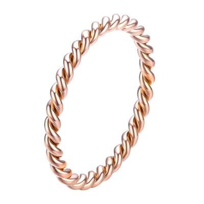 ins小众麻花女潮人网红气质戒指