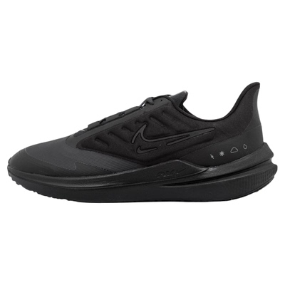 NIKE/耐克男鞋Winflo 9 春季黑武士缓震气垫防水跑步鞋DM1106-007