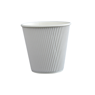 咖啡瓦楞双层杯加厚中空防烫