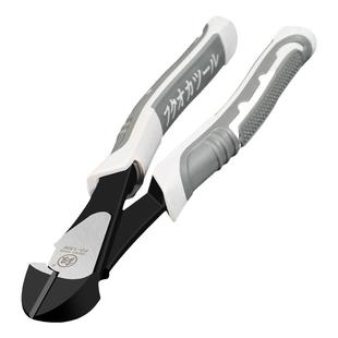 福冈斜口钳斜嘴钳德国进口超硬工业级钢丝钳剪钢丝电工专用偏口钳