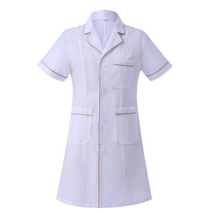 美容院白大褂药店纹绣美甲医美足疗养生中医理疗长短袖护士工作服