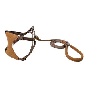 【纯眠_猫牵引绳】猫猫胸背工字型防挣脱可调节背心宠物外出宠物