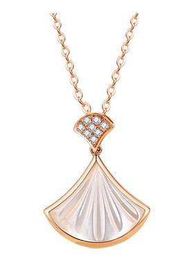 项链送女友生日礼物贝壳