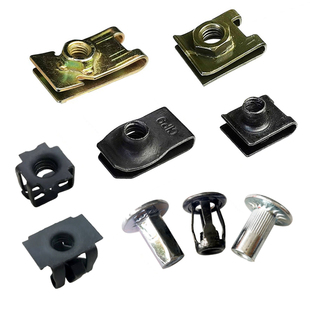 别克大众奥迪日系前后保险杠牌照固定螺丝底座低板U型夹子卡扣簧