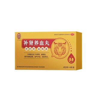 雷允上补肾养血丸4袋补肝肾益精血男女双补气补血中成药须发早白