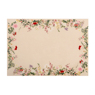 鹤栖涧a4空白自写婚书纸花草宣纸卡纸手写订婚书半生熟书法作品纸