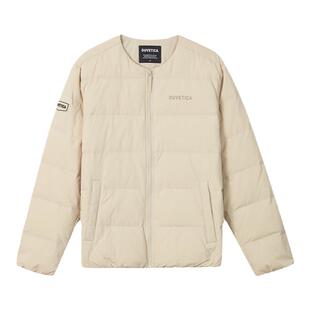 DUVETICA 男士户外运动圆领轻量短款滑雪鹅绒羽绒服VUDJD0136