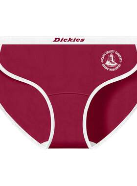 Dickies女士内裤纯棉10a级抗菌低腰性感高颜值一片式内裤三角裤N
