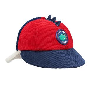 KK树前后两用儿童帽子春秋宝宝搞怪鸭舌帽男童女孩洋气可爱秋冬季