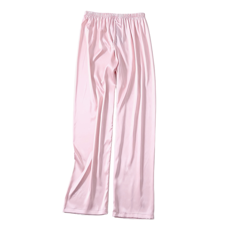 重磅40姆米真丝睡裤女100%桑蚕丝