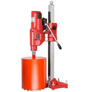 捷联金刚石水钻机110V混凝土取芯钻孔机墙壁开孔路面水磨钻机出口