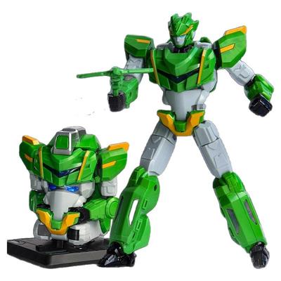 变形联盟神机手普尔达普力士发光人偶变形机甲机器人武器玩具儿童