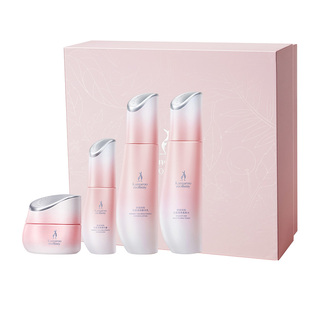 袋鼠妈妈光感透亮护肤品准孕妇水乳抗氧提亮专用补水化妆品套装