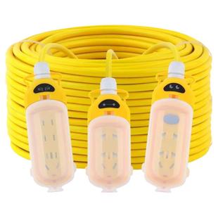 户外防水防雨不带线插座多功能家用接线无线插线板10-16A通用插排