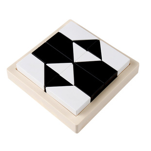 益智隐藏积木拼图3到6岁以上儿童逻辑思维训练3d立体创意拼装玩具