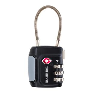 蕉趣TSA海关密码锁行李箱防盗锁拉杆箱锁出国旅行锁健身箱包挂锁