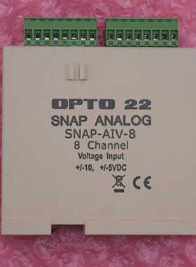OPTO 22 SNAP ANALOG Input Typ: SNAP-AIV-8 / 8 Channel