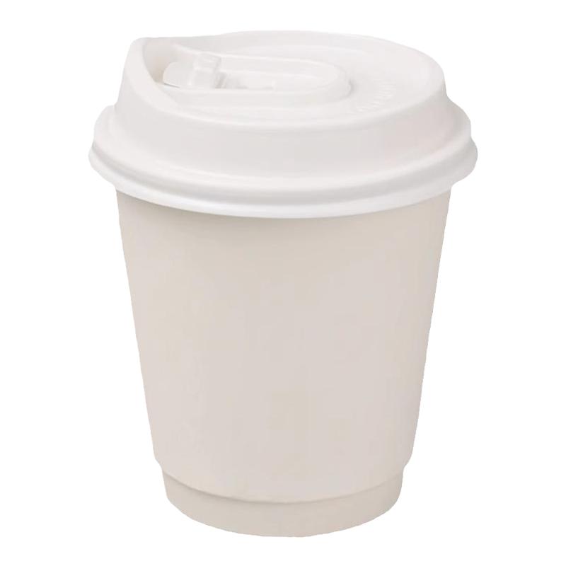 中空双层100耐高温咖啡奶茶纸杯