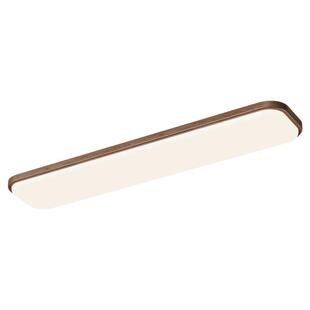 箭牌原木色吸顶灯2026年新款中古风家用过道灯走廊阳台护眼吸顶灯