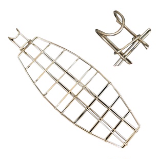 泰式烤鱼不锈钢吊炉烤鱼网夹罗非鱼专用烤鱼架子烤鸭烤鸡醉炉烤鱼