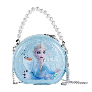 Colorcasa正品艾莎公主儿童包包女童斜挎包礼物女孩手提玩具流沙