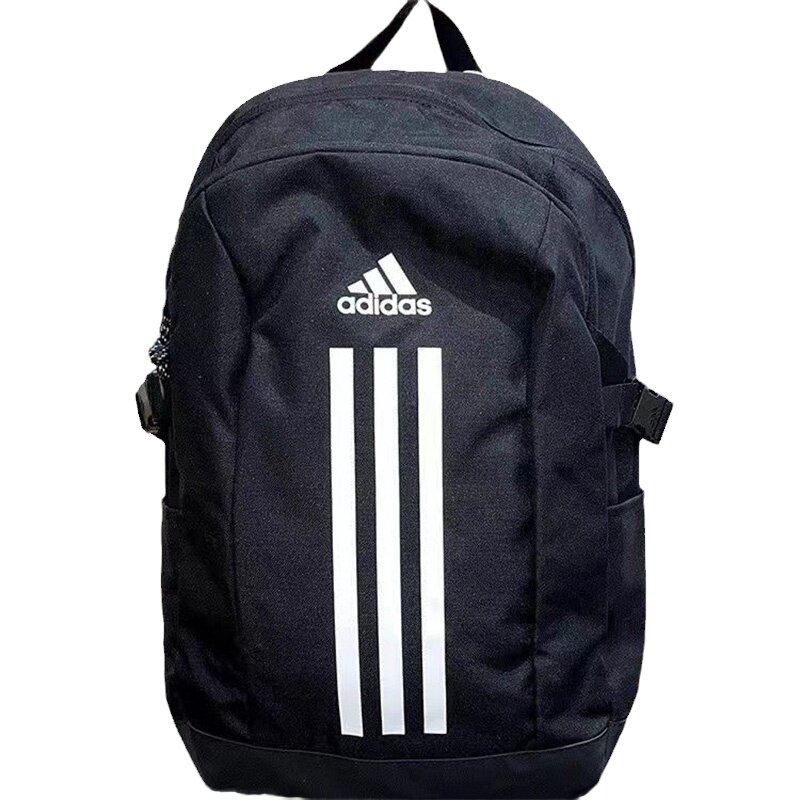 阿迪达斯新款双肩包运动旅行男士背包高中生女款adidas三条纹书包