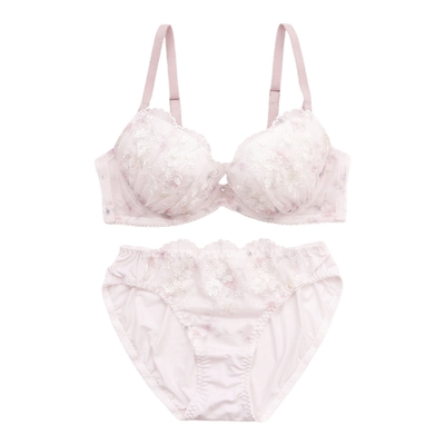 诗萝涵朵日系性感聚拢文胸套装