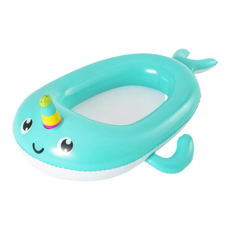 正品2-6岁婴幼儿童浮船充气鲨鱼赛车坐船宝宝座圈卡通龙虾浮圈
